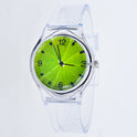 Koreanische Mode und schöne Farbe Jelly Student Casual Watch