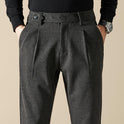 Herrenhose Locker Gerade Wollhose