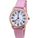 Drop Shipping Frauen Einfache Zifferblatt Armbanduhren Casual Mode Luxus Lederband Quarz Uhren Uhr Relogio Feminino