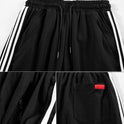 Herrenmodetrends Harlan Drei-Streifen-Hosen Lässige lange Hosen