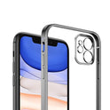 Mobile phone shell right angle plating