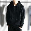 Fleece Sweater Men's Hooded Spring And Autumn New Korean Style Loose