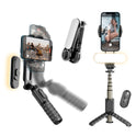Handheld-Gimbal und Bluetooth-Selfie-Stick-Stativ
