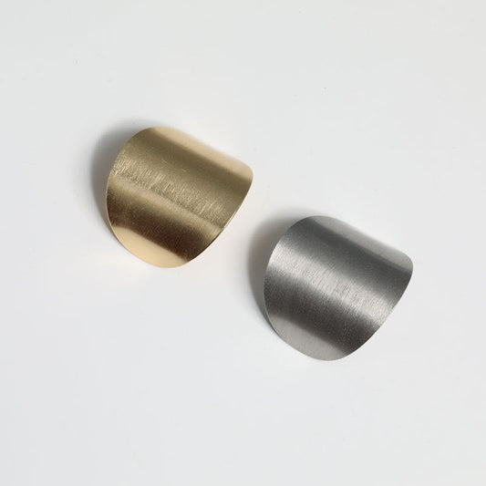 Haarspange im japanischen Stil aus gebürstetem Metall mit kaltem Wind und hochwertiger Sense