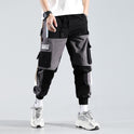 Kordelzug Hosen Hosen Hip Hop Lose Nähte Kontrast Farbe Casual Hosen Jungen Overalls