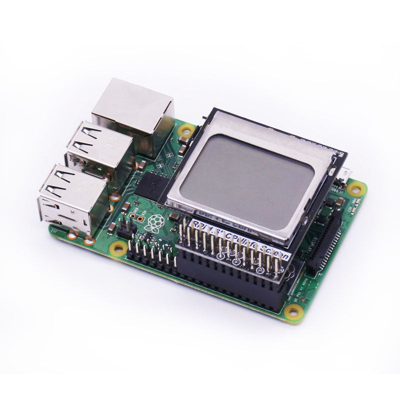 1,6-Zoll-LCD-Display, CPU-Informationen, mit Hintergrundbeleuchtungsschalter