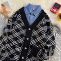 Japanischer Pullover für Herren im Idle-Stil für den Herbst