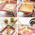 Square Thick Bottom Flat Maifan Stone Non-Stick Pan