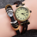 Vintage Craft Armbanduhr Damen Fashion Twist