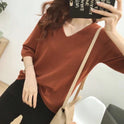 Loose Mori Girl Idle Style Drape Super Fairy Ice Silk Sweater