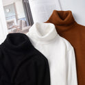 Rollkragenpullover für Herren Herbst und Winter