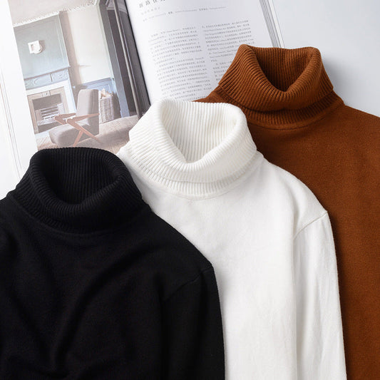 Rollkragenpullover für Herren Herbst und Winter