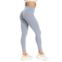 Modische Yogahose mit hoher Taille und Nähten