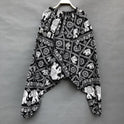 Trendy Plus Size Loose Lantern Herren- und Damenhose mit großem Schritt