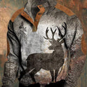 Frühling und Herbst Reißverschluss Digitaldruck Herrenpullover