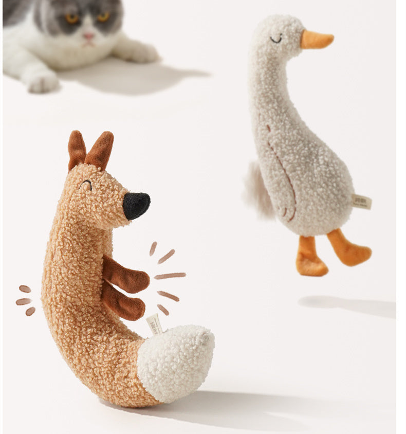 Pet Home Cartoon Bissfestes Schleifspielzeug