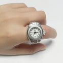 Einfache All-Match-Ringuhr Legierung Kreative Uhr