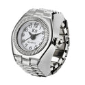 Einfache All-Match-Ringuhr Legierung Kreative Uhr