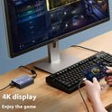 4K-Gaming-Set-Top-Box mit Audioaufzeichnung