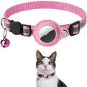 Haustierhalsband mit Glöckchen Airtag Reflektierendes Halsband