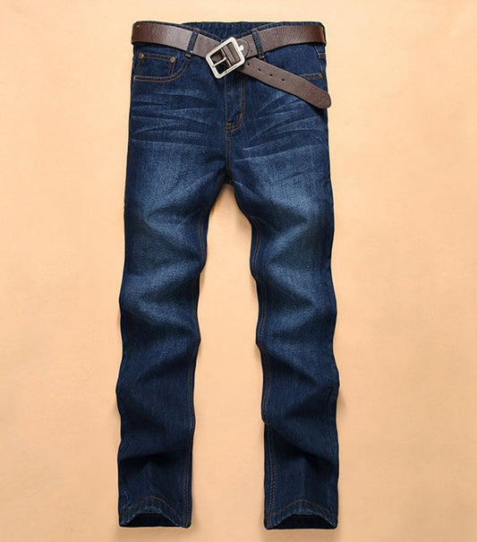 Koreanische männer gerade jeans männer denim hosen