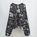 Herren Schritthose Lockere Thaihose Pumphose