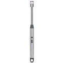 Metal Windproof USB Charging Arc Pulse Burning Torch 360 Degree Hose Candle Gas Range Igniter