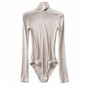 Women's Warm Tights Long-sleeved Bodysuit