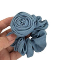 Haarband-Kopfschmuck aus Denim im Western-Stil mit Blumenmuster