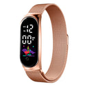 Innovatives, farbenfrohes, wasserdichtes Touchscreen-Armband und Uhr