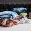Art Tie-Dye Lässiger Deckenbezug aus Milchfaser-Fleece