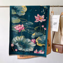 Autumn And Winter New Cashmere-like Thickened Oil Painting Jacquard Scarf