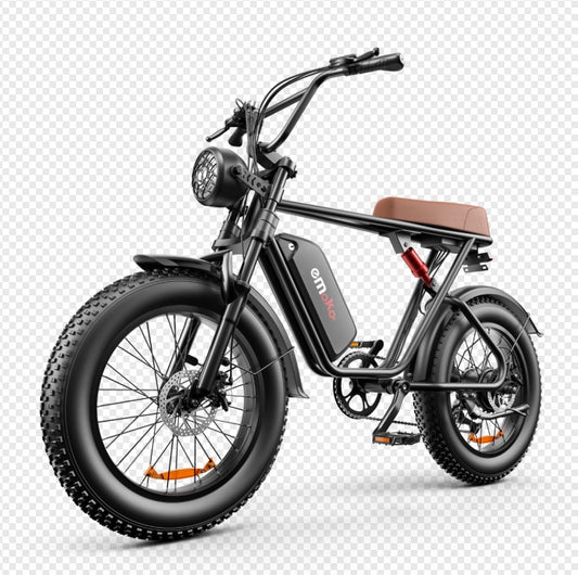 C91 20 Zoll 17,5 A Elektrofahrrad mit braunem Sitz