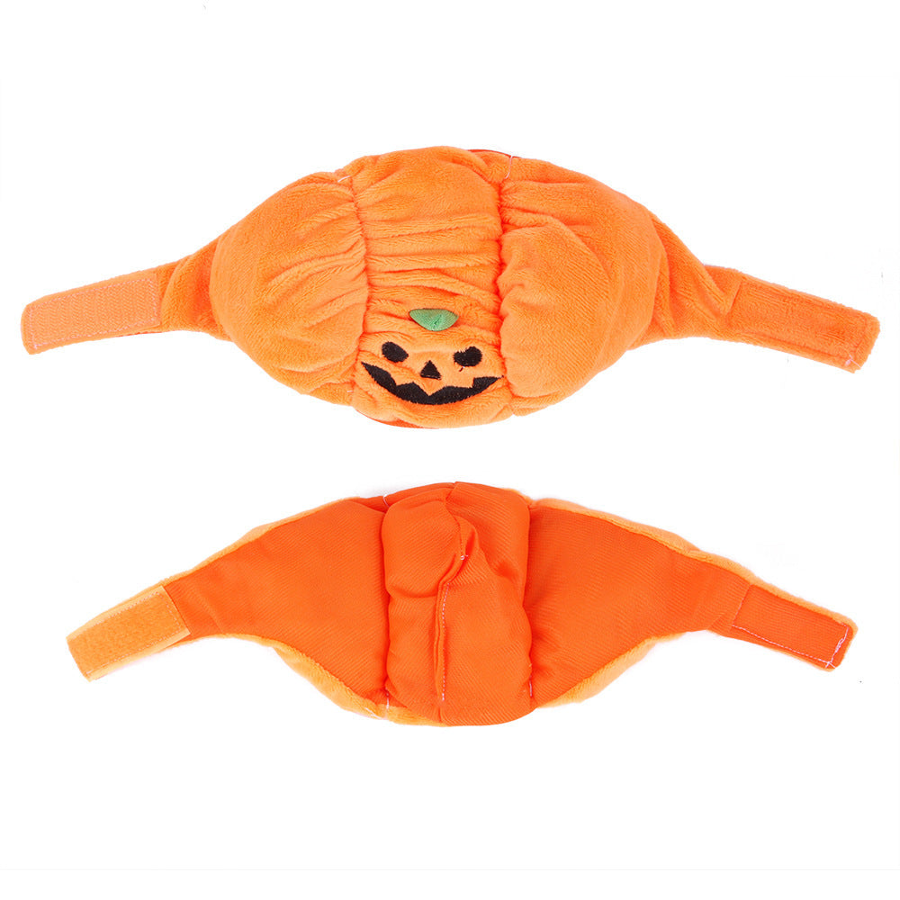 Niedliche Haustiermütze, Halloween-Kürbis-Hut für Hunde und Katzen, verkleiden Sie sich als Kopfschmuck für kleine Hunde und Katzen, Cosplay-Kostüm, dekorative Mütze, Haustier-Accessoires