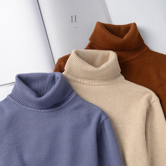 Rollkragenpullover für Herren Herbst und Winter