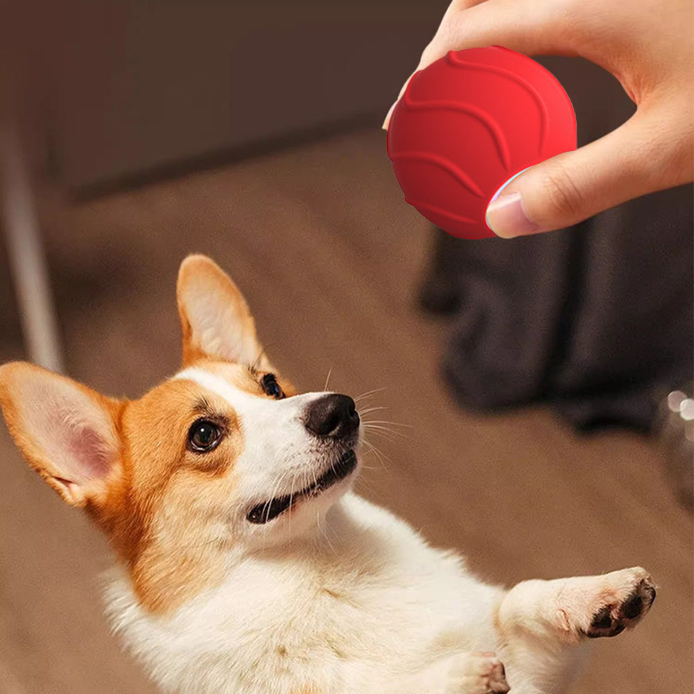 Automatischer Springball, elektrischer Katzenball, Spielzeug, 2 cm, lustiger, interaktiver Springball für das Training von Katzen, selbstbewegliches Kätzchenspielzeug für den Innenbereich