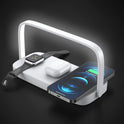 Drei-in-eins-Handy-Wireless-Ladegerät Kleine Nachtlampe