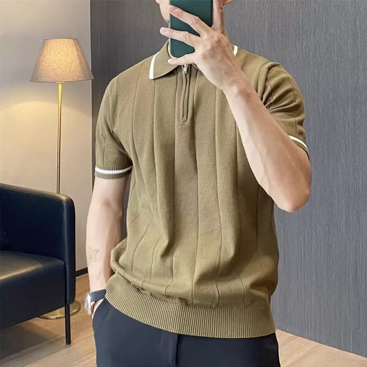 Herrenmode, Nähen, amerikanisches Casual-T-Shirt