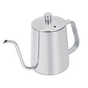 550ml Stainless Steel Long Gooseneck Coffee Pot Kettle with Lid for Home Kitchen Coffee Shop