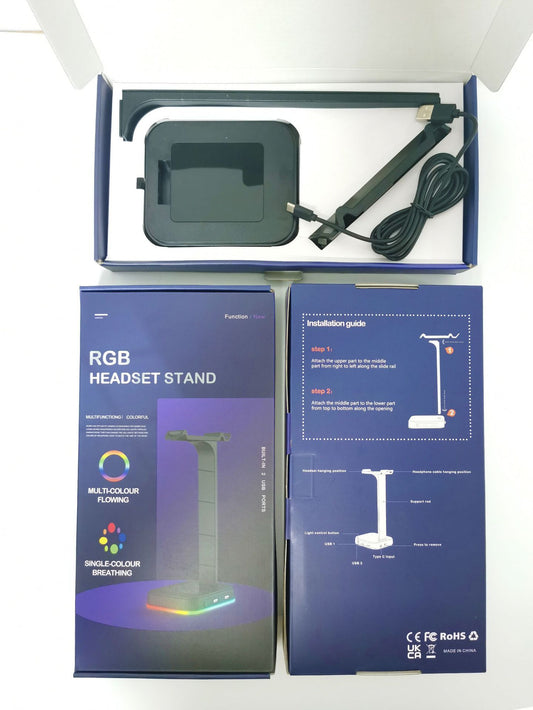 Farbwechselnde Headset-Halterung für Gaming-Headsets