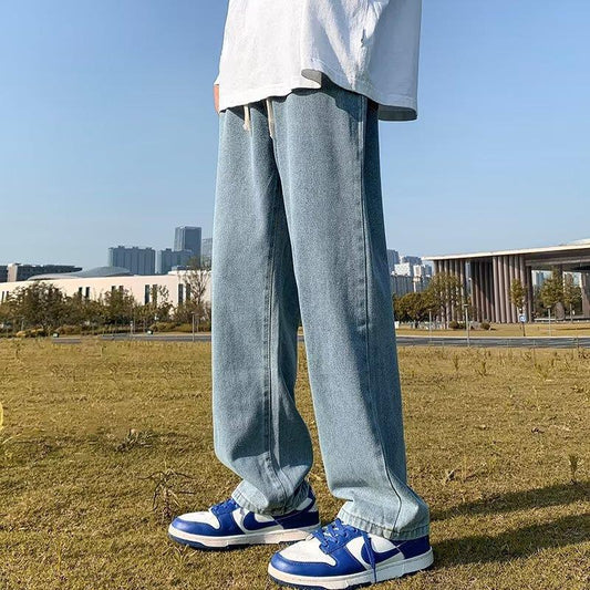 Herren Retro Washed Jeans Street Fashion