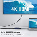 4K-Gaming-Set-Top-Box mit Audioaufzeichnung