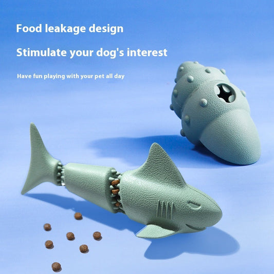 Leckage von Hundefutter Tiefseehai-Hundespielzeug aus Gummi