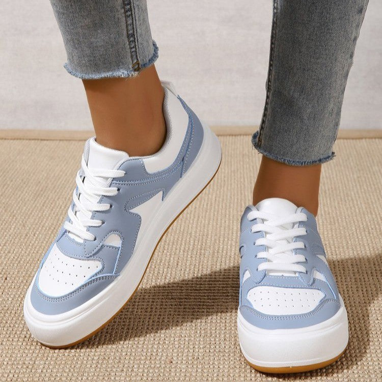 Frühling Neue Student Plattform Turnschuhe