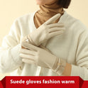Women's Winter Suede Gloves