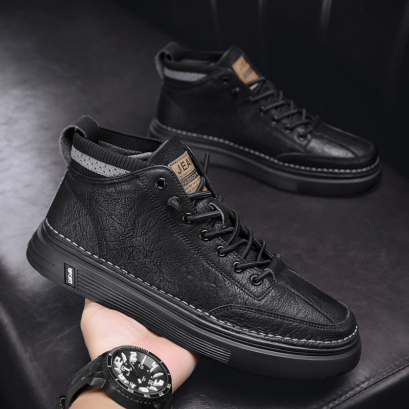 Men's Shoes Work Trend High Top Board