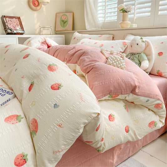 Dreiteiliges Bettwäscheset für den Schlafsaal von Home Textile
