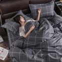 Washed Cotton Double Bed Quilt Cover