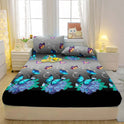 Dreiteiliges Bettwäscheset mit Bettlaken und Kissenbezug für das Schlafzimmer
