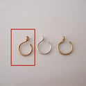 Nicht durchdringender Nasenring, plattiert, 14 Karat Gold, Nasenstecker